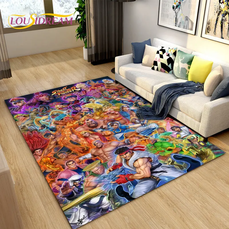 Street Fashion Game - Dywanik Retro Gra Street Fighter Obszar