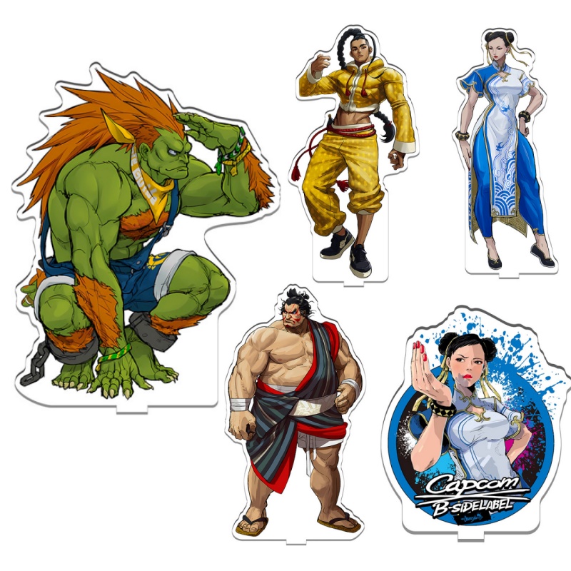 Street Fashion Game - Nowa figurka akrylowa Anime Street Fighter
