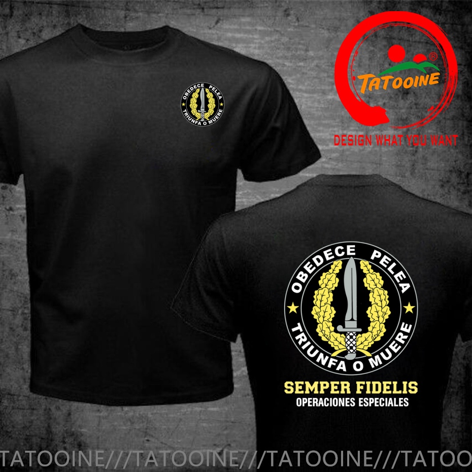 Street Fashion In Spain - Koszulka Spain Espana Operaciones Especiales T-Shirt