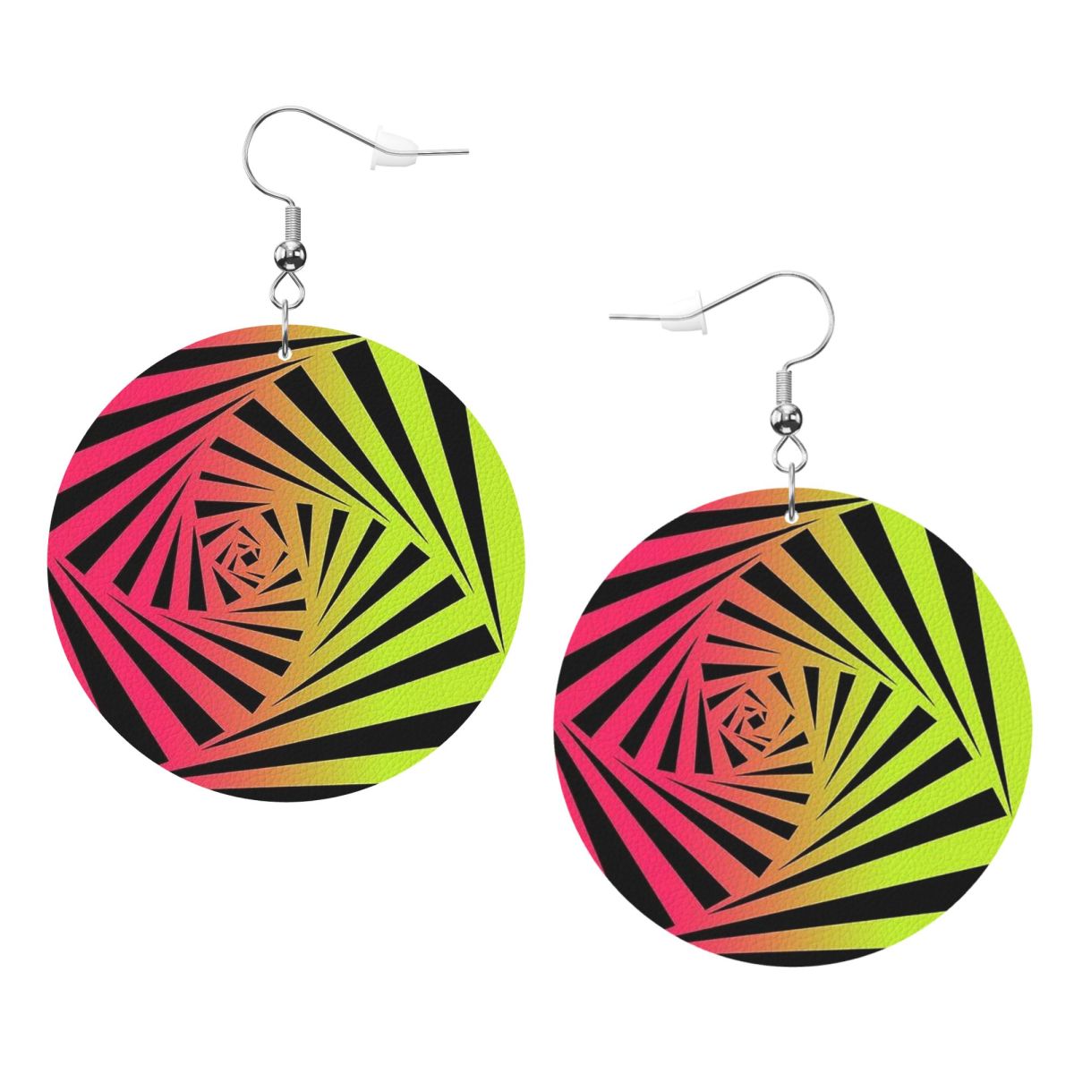Street Fashion Jewelry - Kolczyki z PVC w stylu streetwear,