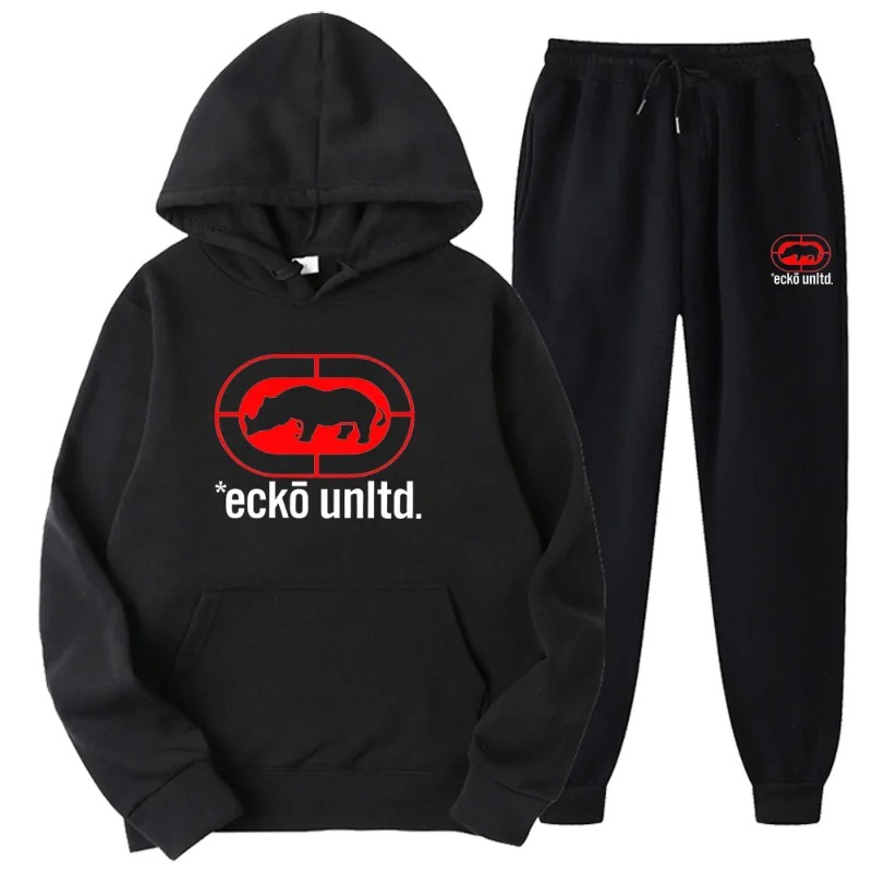 Street Fashion Hoodie - Ecko Unltd. Dres z logo Rhino: