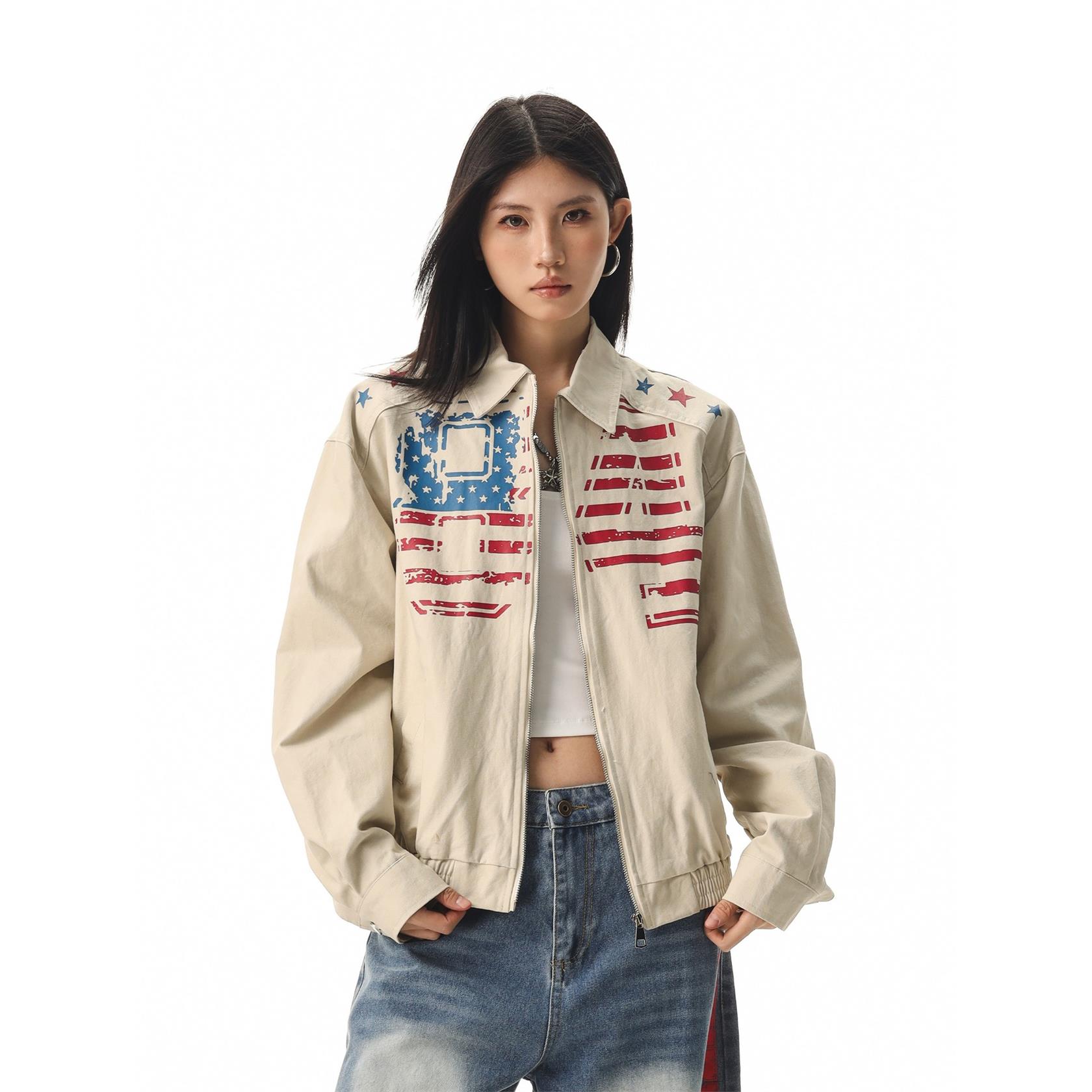 Street Fashion Hoodie - Jesiennia bluza z kapturem na zamek
