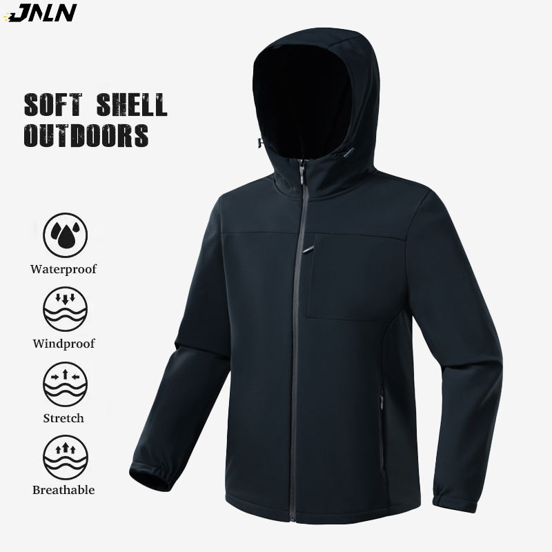 Windbreak Shell Jacket - Męska wodoodporna kurtka wiatrówka JNLN, wiatroodporna,
