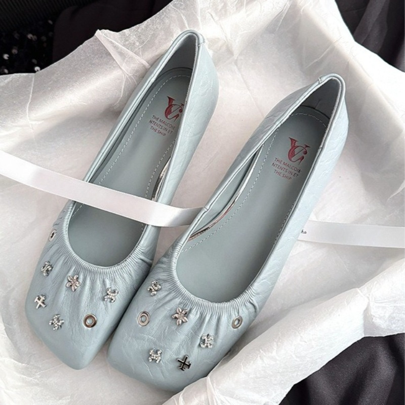 French Street Fashion - Nowe damskie buty Mary Jane, eleganckie