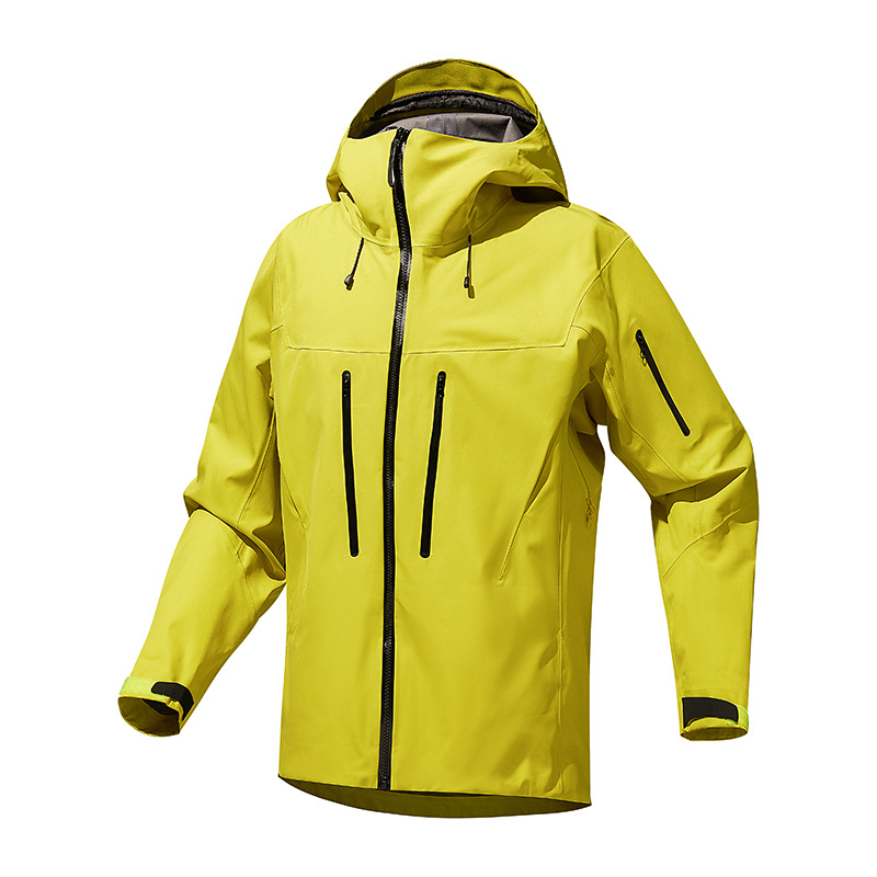 Windbreak Shell Jacket - Kurtka hardshell męska damska, trójwarstwowa, gumowana,