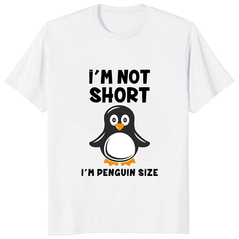 Street Fashion Harajuku - T-shirt z zabawnym nadrukiem w rozmiarze