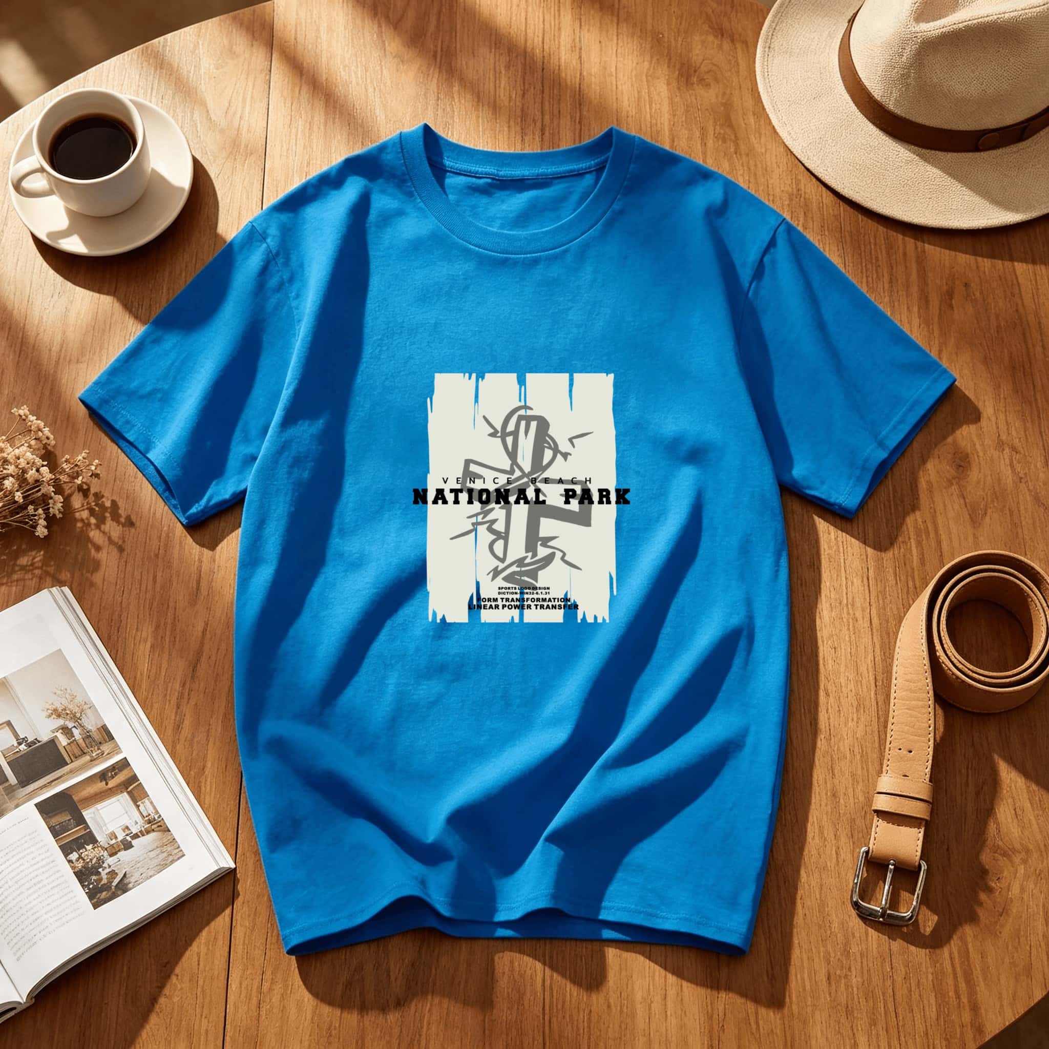 Street Fashion Venice - Plakat w stylu grunge z parku