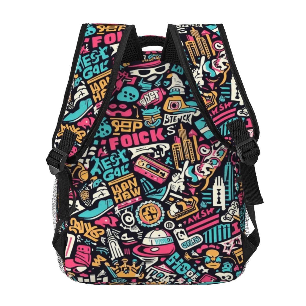 Plecak z motywem graffiti w st – High Street Fashion New York recenzja i cena