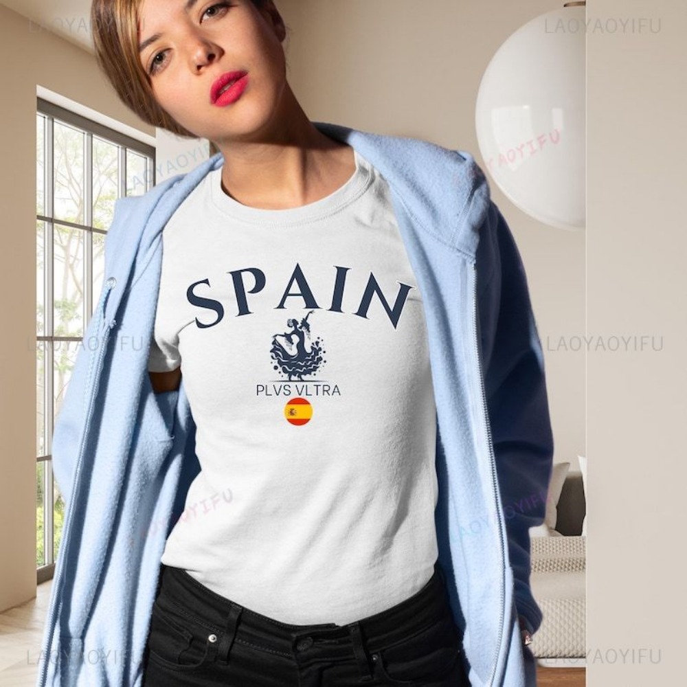 Koszulka damska z nadrukiem fl – Street Fashion In Spain recenzja i cena