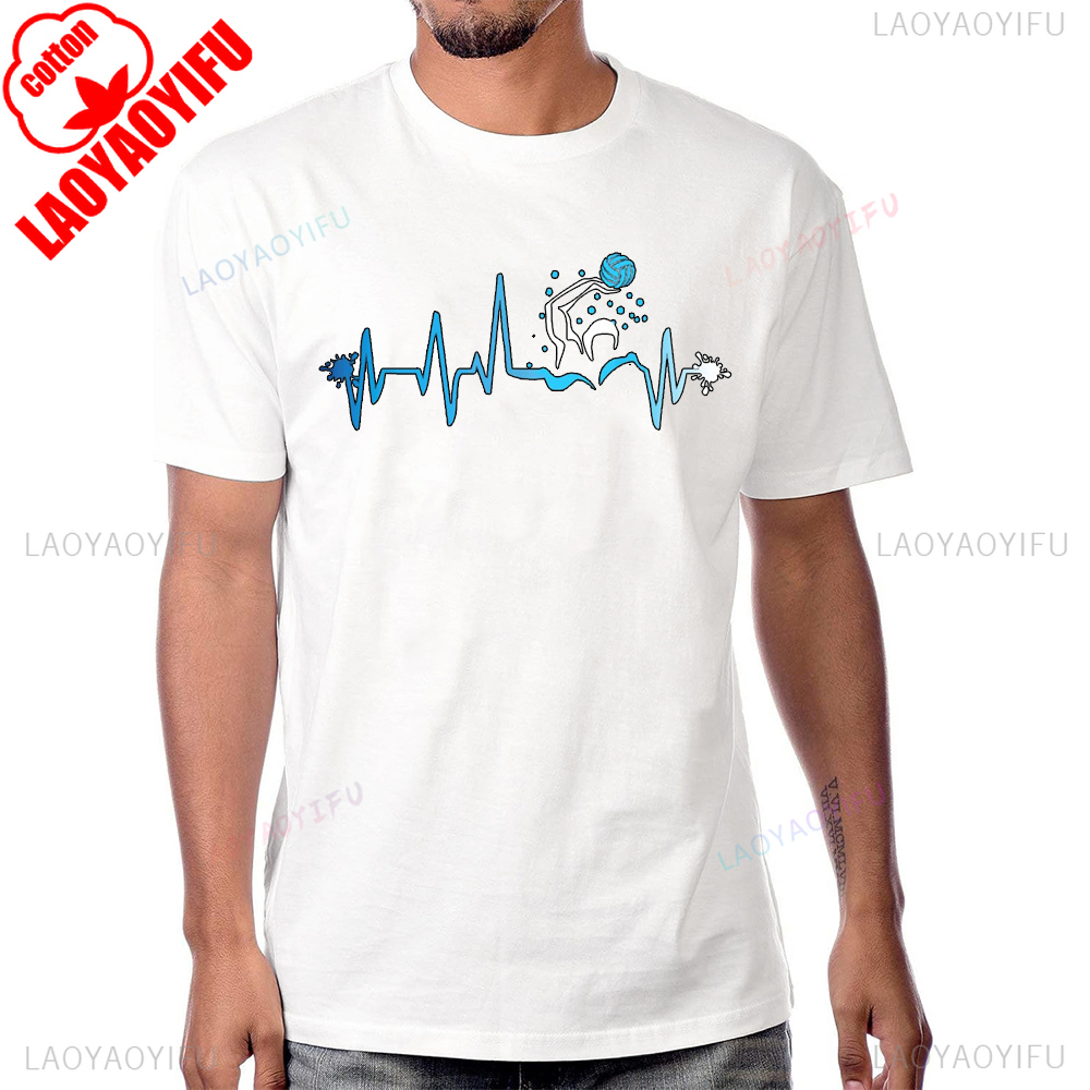 Water Polo Player Heart Beat G – Street Fashion Harajuku recenzja i cena