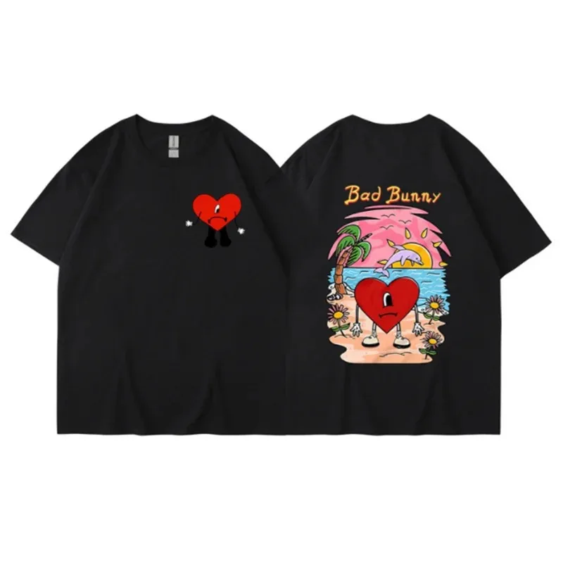 Koszulka damska Bad Bunny w ro – Street Fashion Asian recenzja i cena