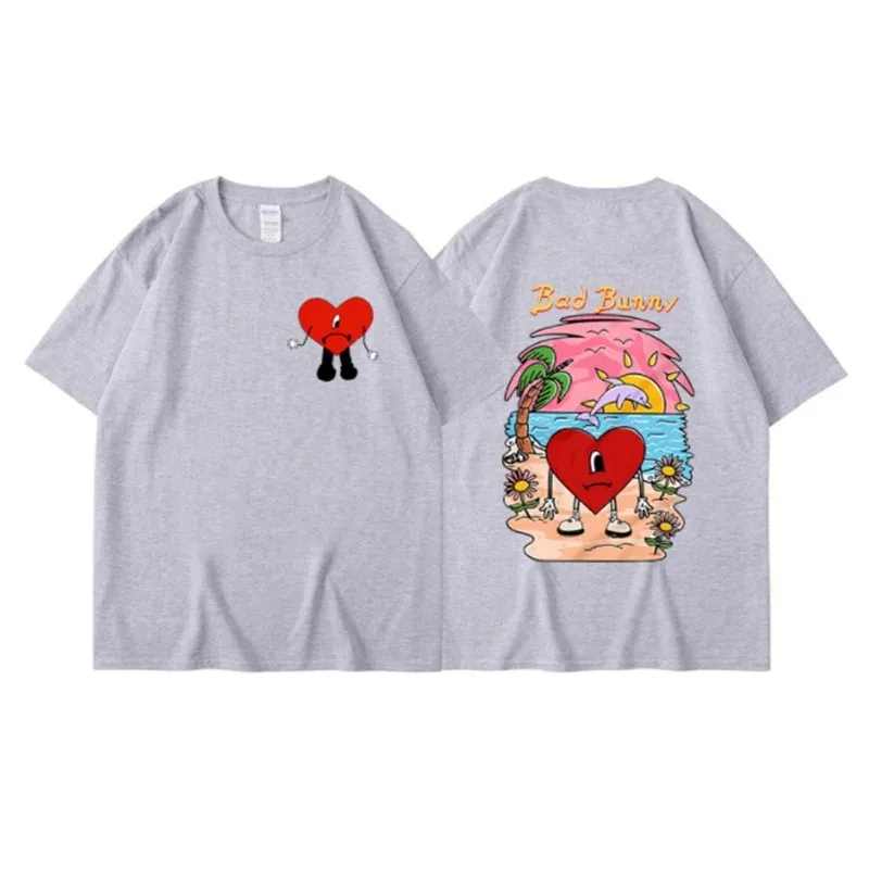 Koszulka damska Bad Bunny w ro – Street Fashion Asian recenzja i cena