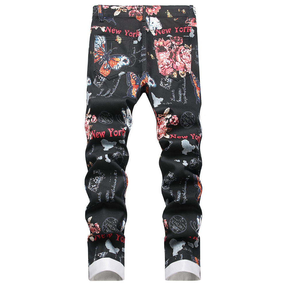 Męskie spodnie jeansowe z cyfr – High Street Fashion New York recenzja i cena