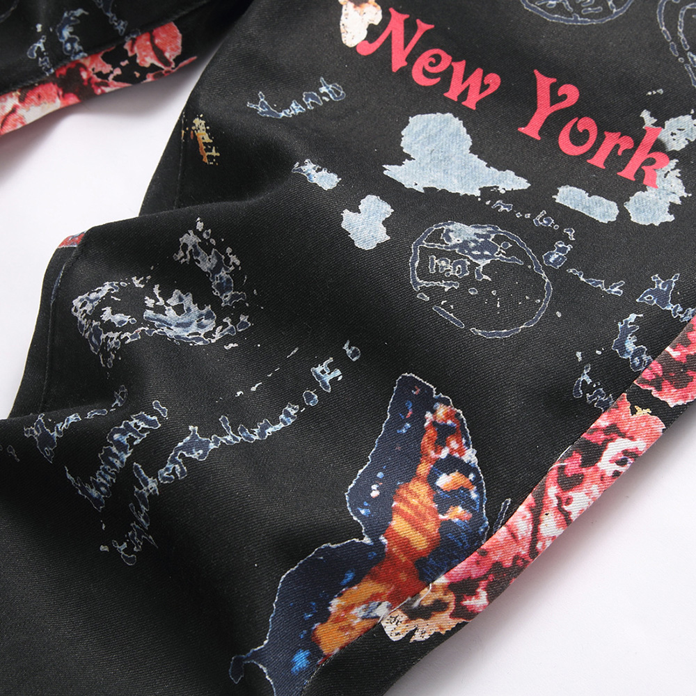 Męskie spodnie jeansowe z cyfr – High Street Fashion New York recenzja i cena