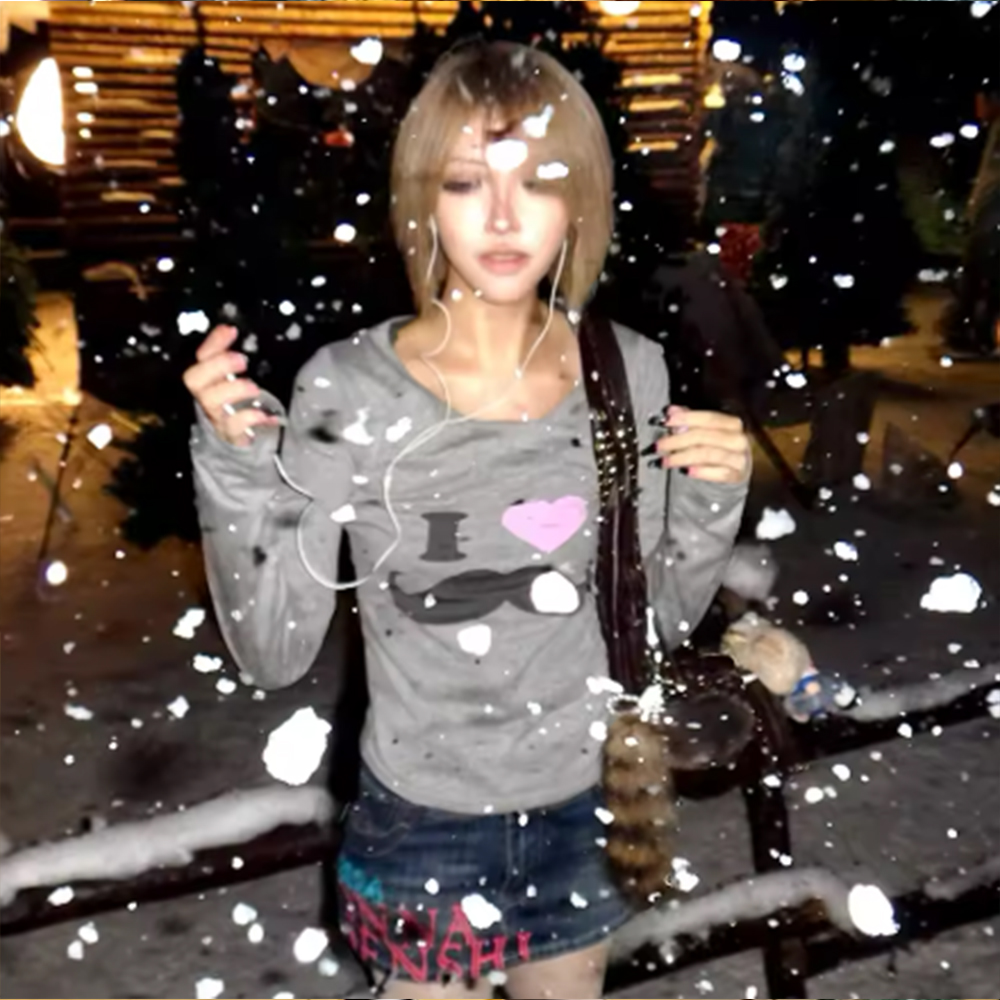 Japońska koszulka z nadrukiem  – Street Fashion Harajuku recenzja i cena