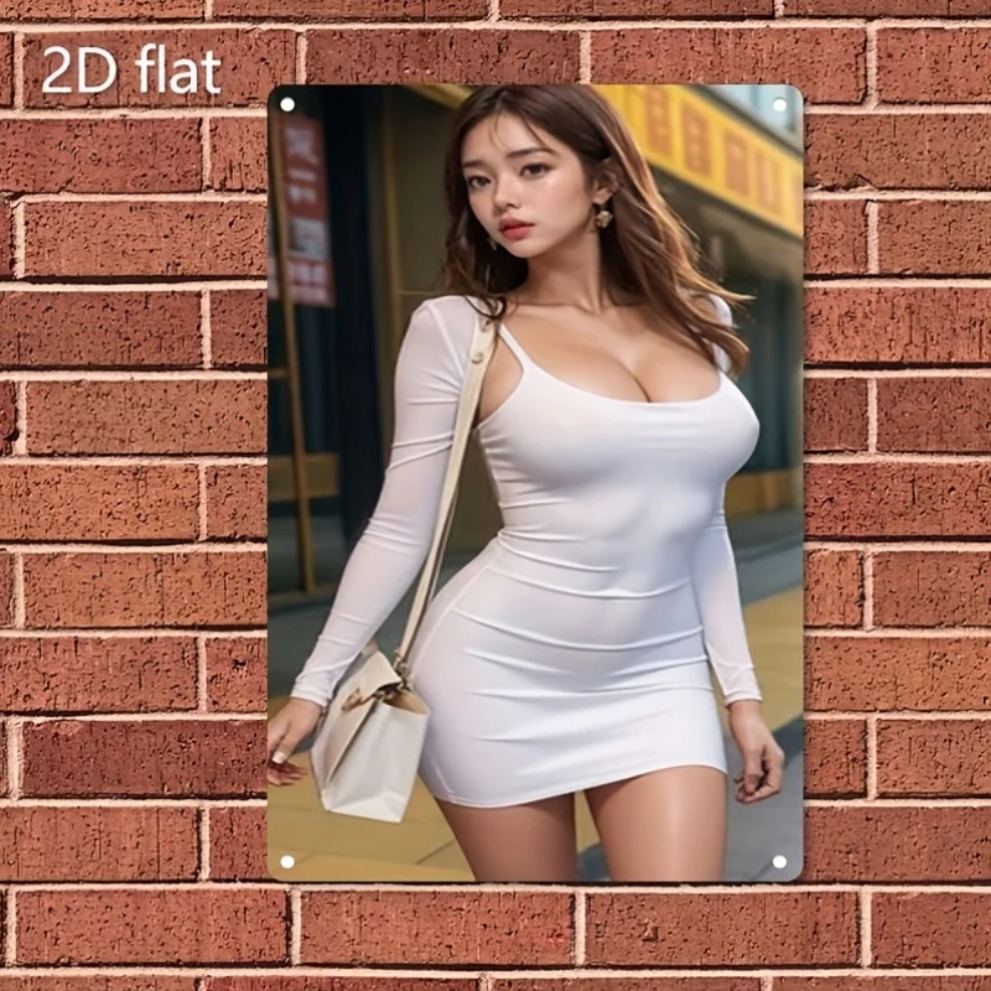 Metalowy szyld HD z motywem az – Street Fashion Asian recenzja i cena