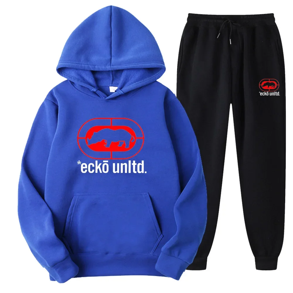 Ecko Unltd. Dres z logo Rhino: – Street Fashion Hoodie recenzja i cena