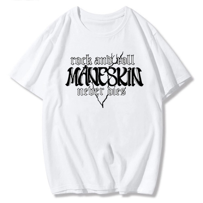 Oversized T Shirt Graphic Mane – Street Fashion Asian recenzja i cena