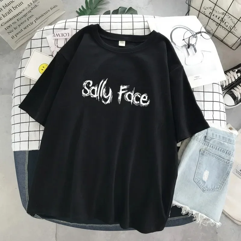 Sally Face T Shirt Women Funny – Street Fashion Asian recenzja i cena