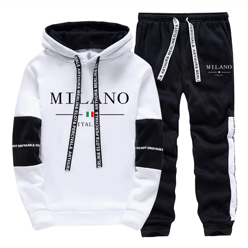 Męski Zestaw/Bluza z Kapturem/ – Street Fashion Hoodie recenzja i cena
