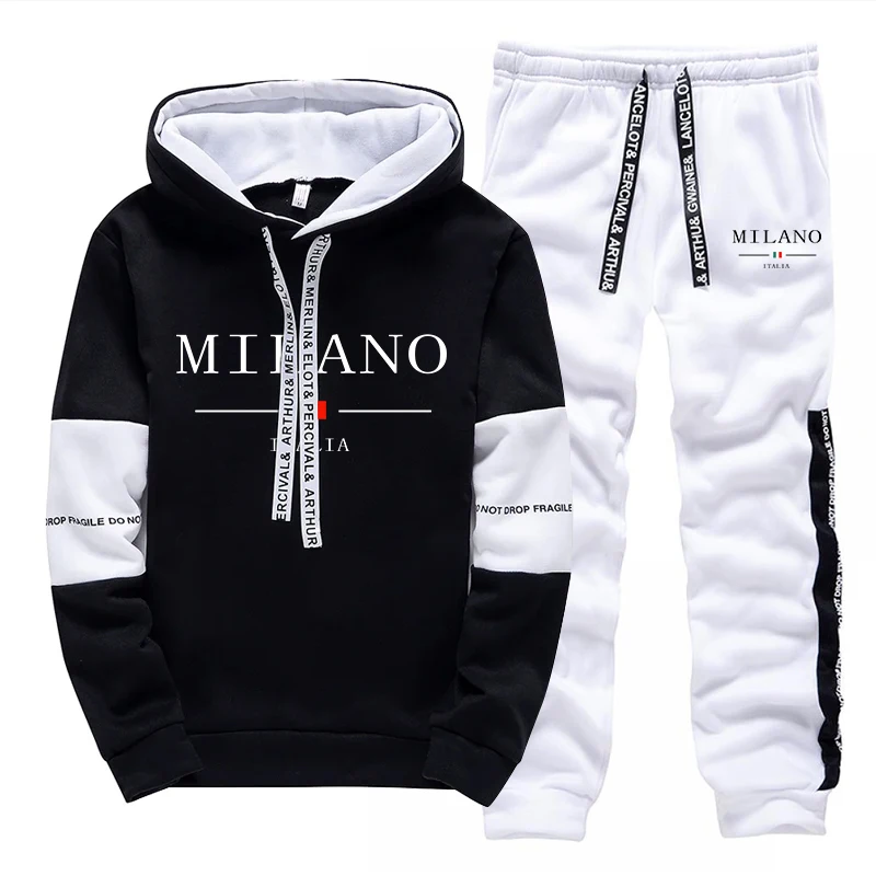 Męski Zestaw/Bluza z Kapturem/ – Street Fashion Hoodie recenzja i cena