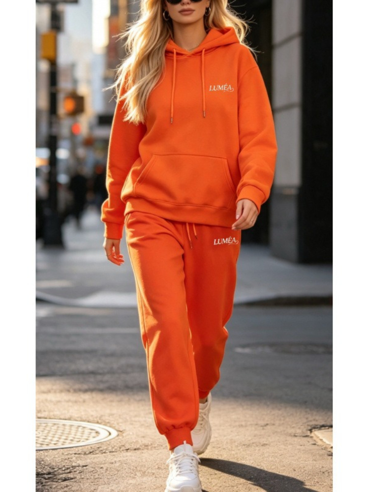 Damski dres z kapturem i spodn – Street Fashion Hoodie recenzja i cena