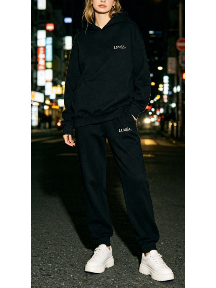 Damski dres z kapturem i spodn – Street Fashion Hoodie recenzja i cena