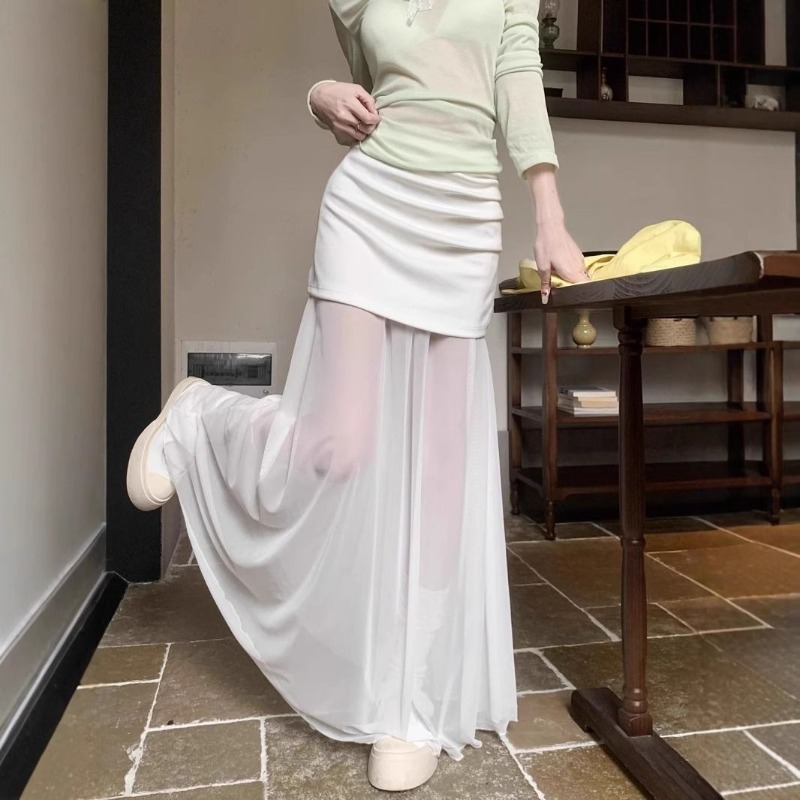 Piękna, elegancka spódnica dam – Street Fashion China Beautiful Girls recenzja i cena