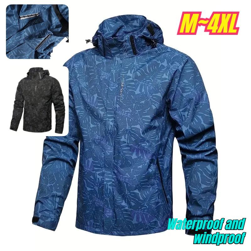 Męska lekka, wodoodporna kurtk – Windbreak Shell Jacket recenzja i cena