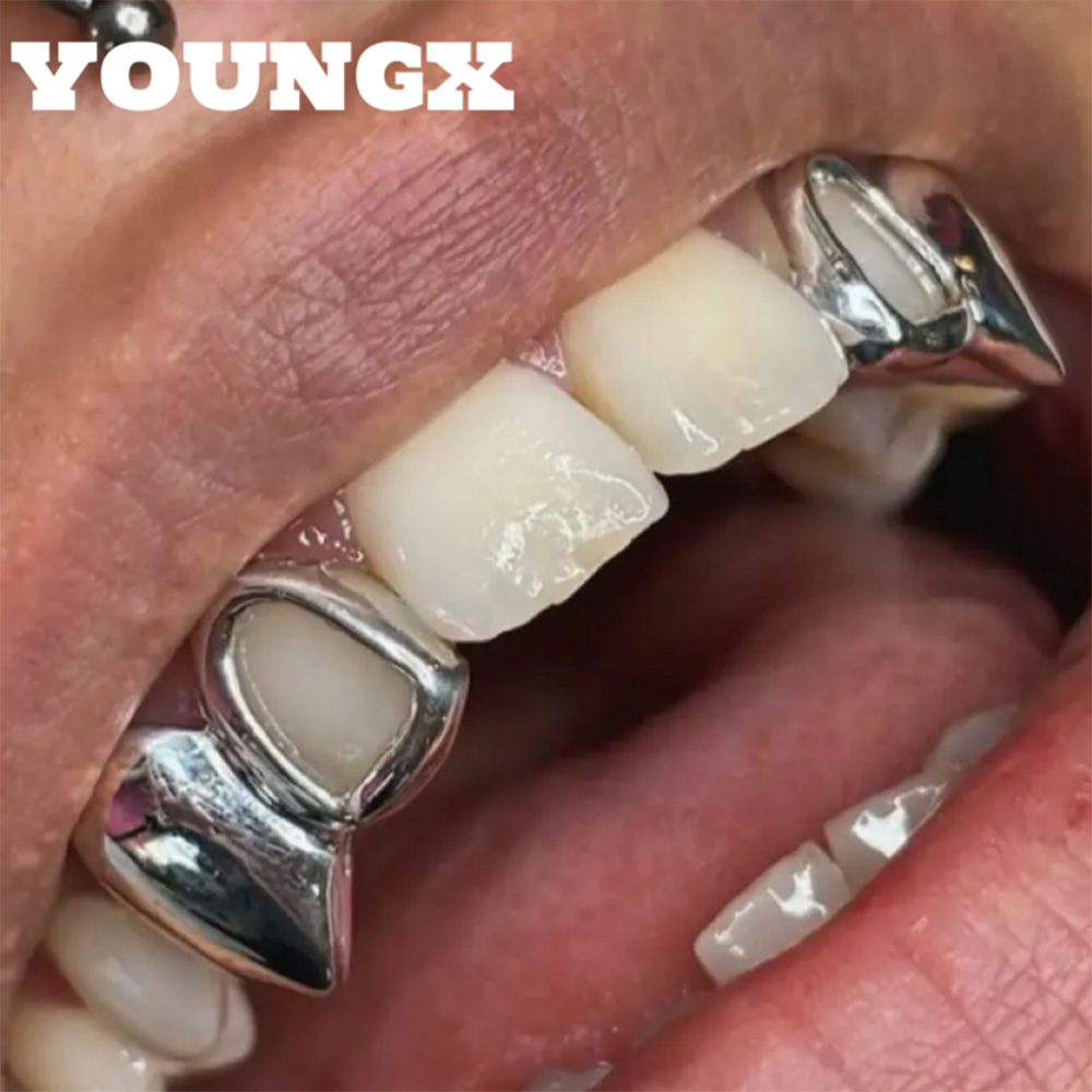 YOUNGX Hip Hop Podwójne, Puste – Street Fashion Jewelry recenzja i cena