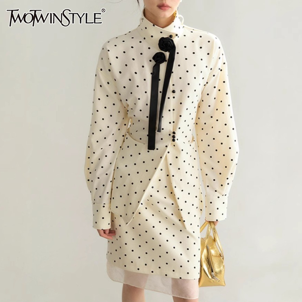 TWOTWINSTYLE Beżowy Komplet Dw – French Street Fashion recenzja i cena