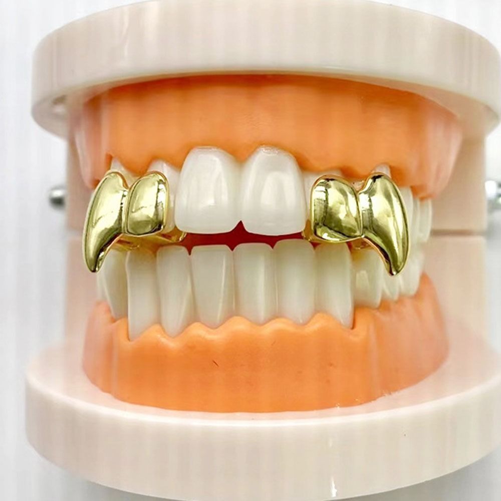 2 szt./zestaw Błyszczące Grill – Street Fashion Jewelry recenzja i cena