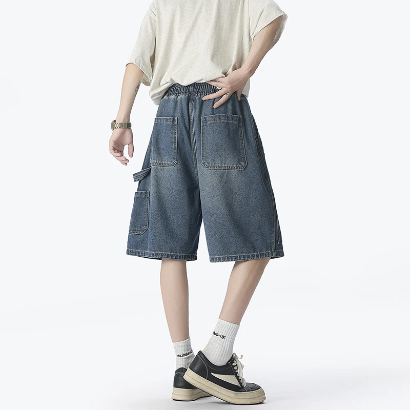 Amerykańskie modne szorty jean – Street Fashion Harajuku recenzja i cena