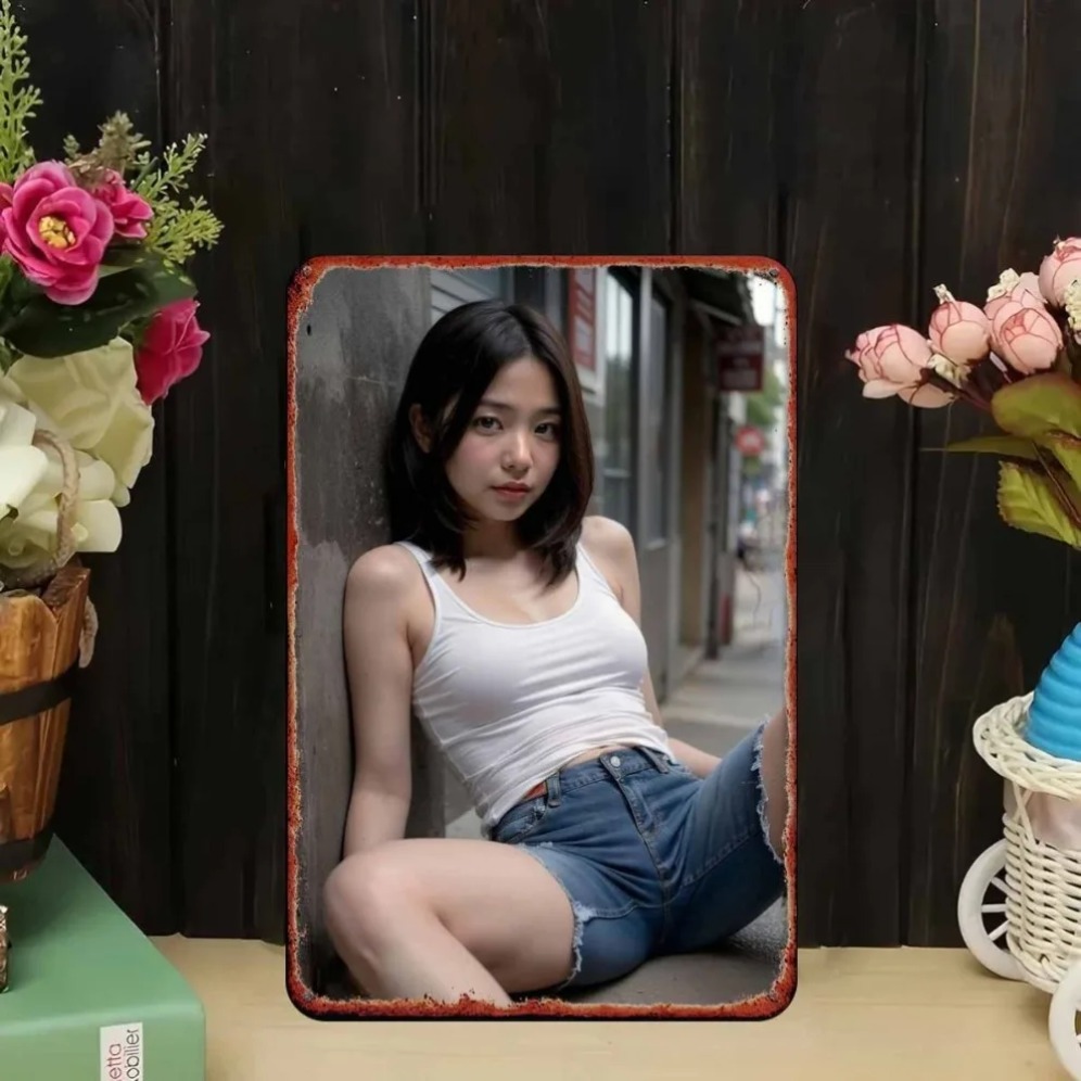 Nowa modna metalowa dekoracja  – Street Fashion Asian recenzja i cena