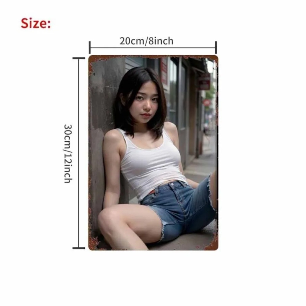 Nowa modna metalowa dekoracja  – Street Fashion Asian recenzja i cena