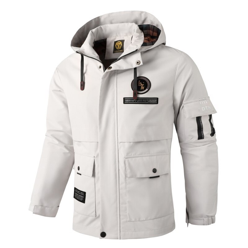 Męskie kurtki wiatrówki z kapt – Windbreak Shell Jacket recenzja i cena
