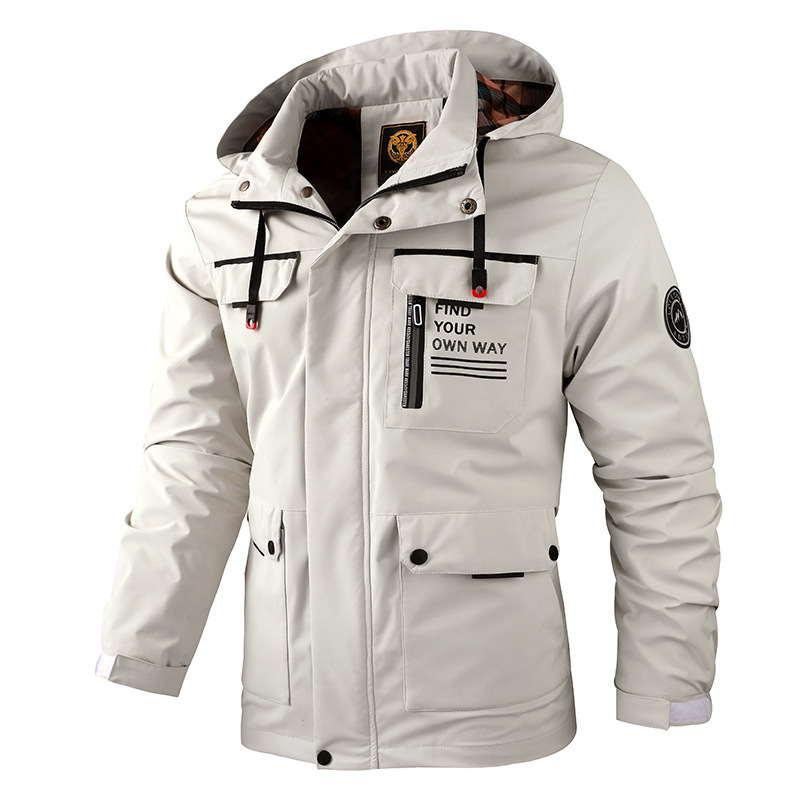 Męskie kurtki wiatrówki z kapt – Windbreak Shell Jacket recenzja i cena