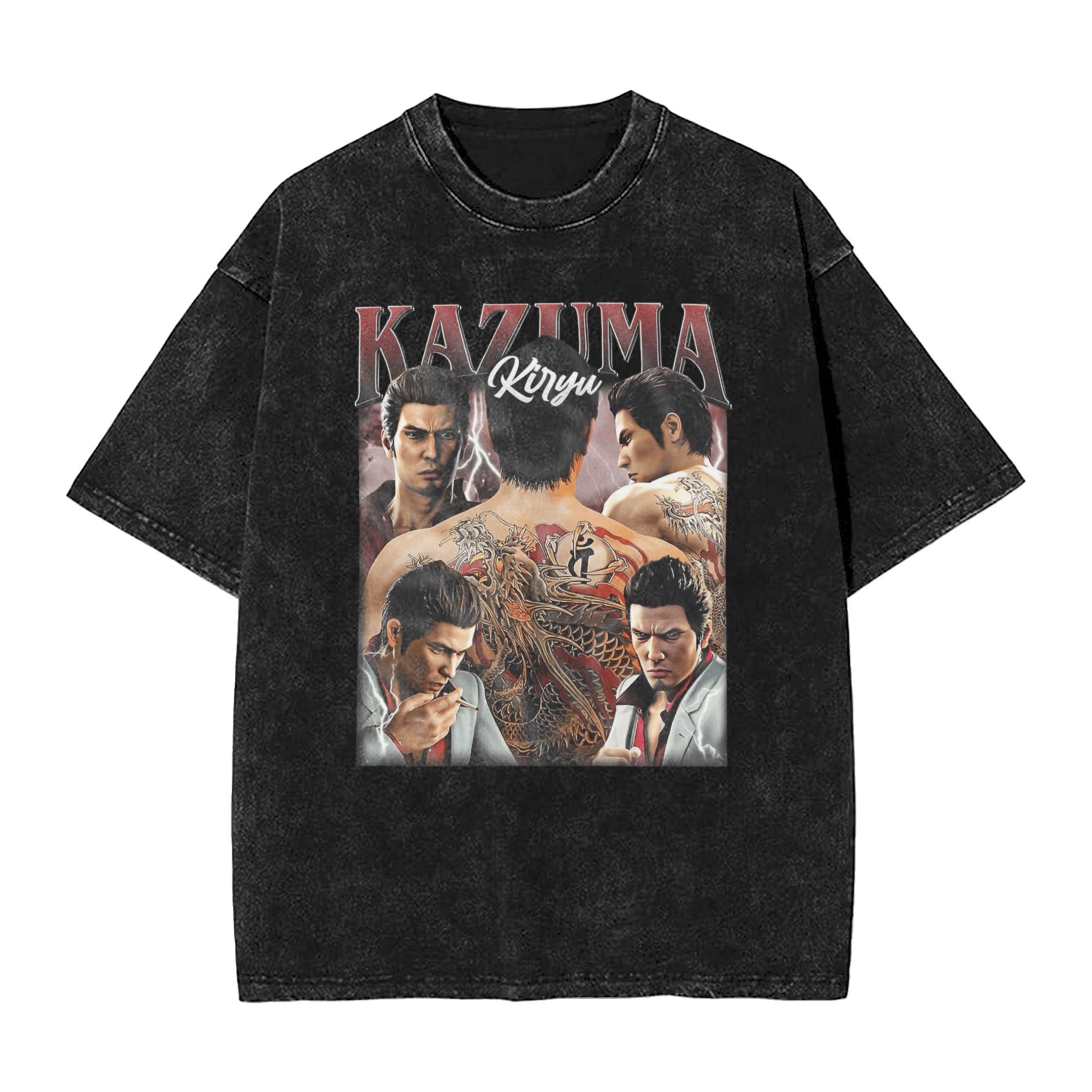Koszulka Kazuma Kiryu Dragon,  – Street Fashion Harajuku recenzja i cena