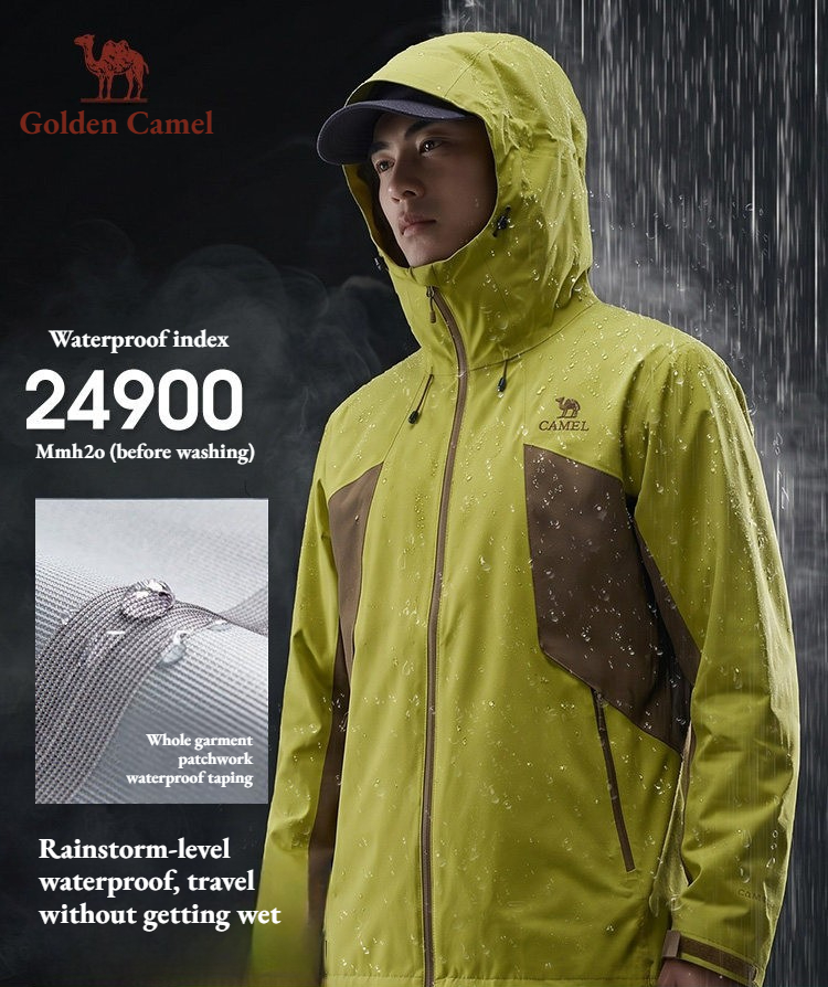Męskie wodoodporne kurtki trek – Windbreak Shell Jacket recenzja i cena