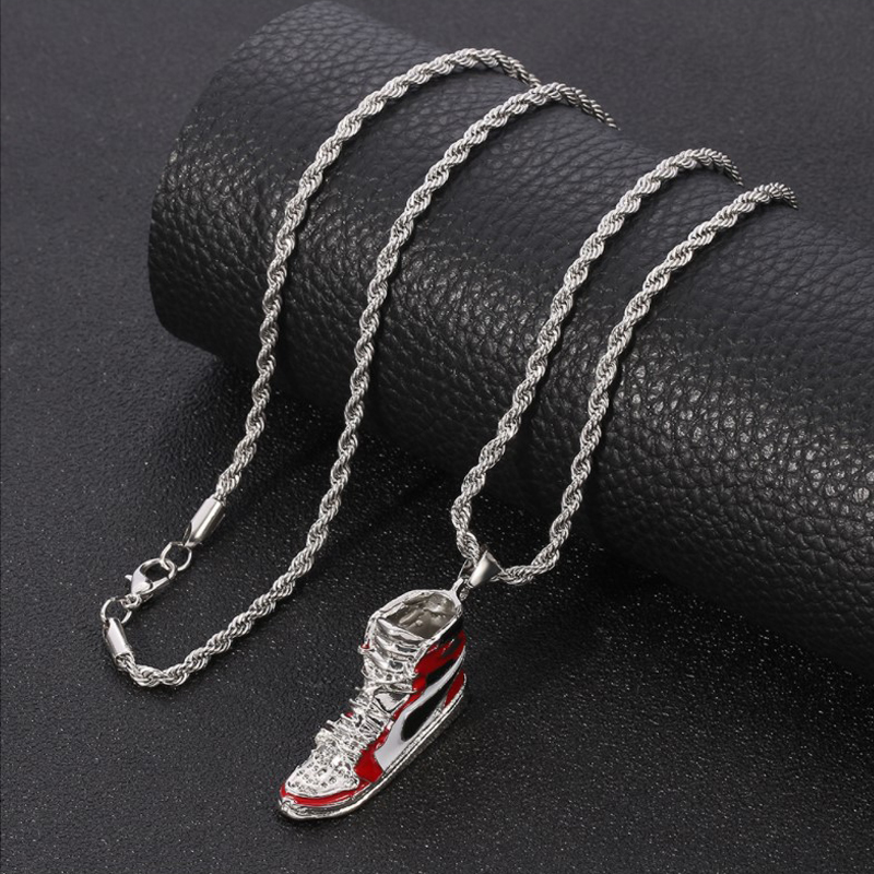 Mini Hip-Hop Sneaker Wisiorek  – Fashion Street Singapore recenzja i cena